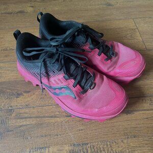 Saucony Peregrine Trail Running shoes size 9